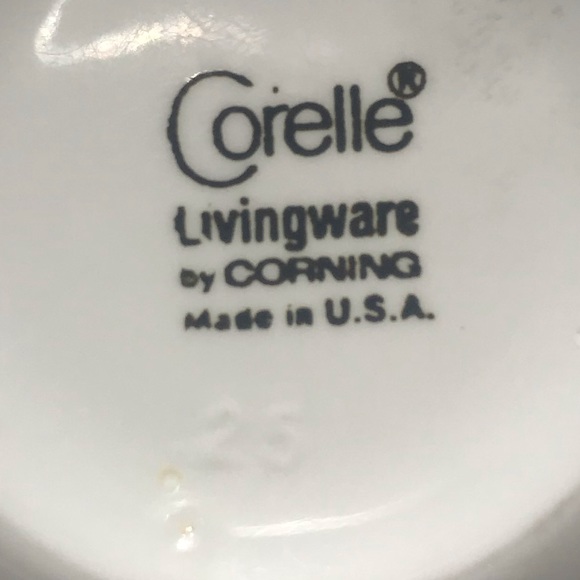 Set Of 2 Corelle Spring Blossom Coffee/Tea Cups And Saucers - Picture 5 of 7